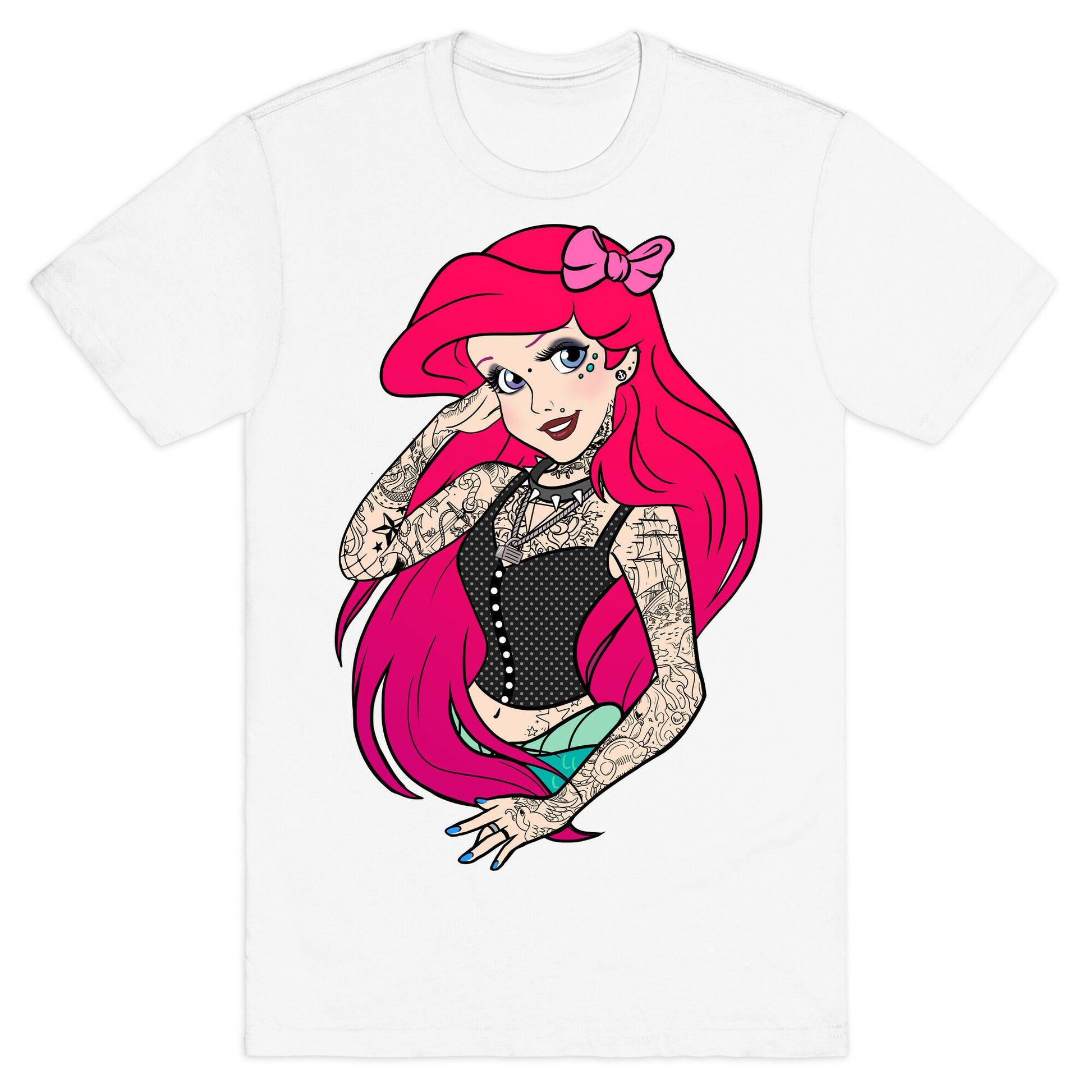 Punk Princess Mermaid T-Shirt