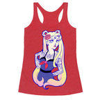 Punk Sailor Moon Racerback Tank