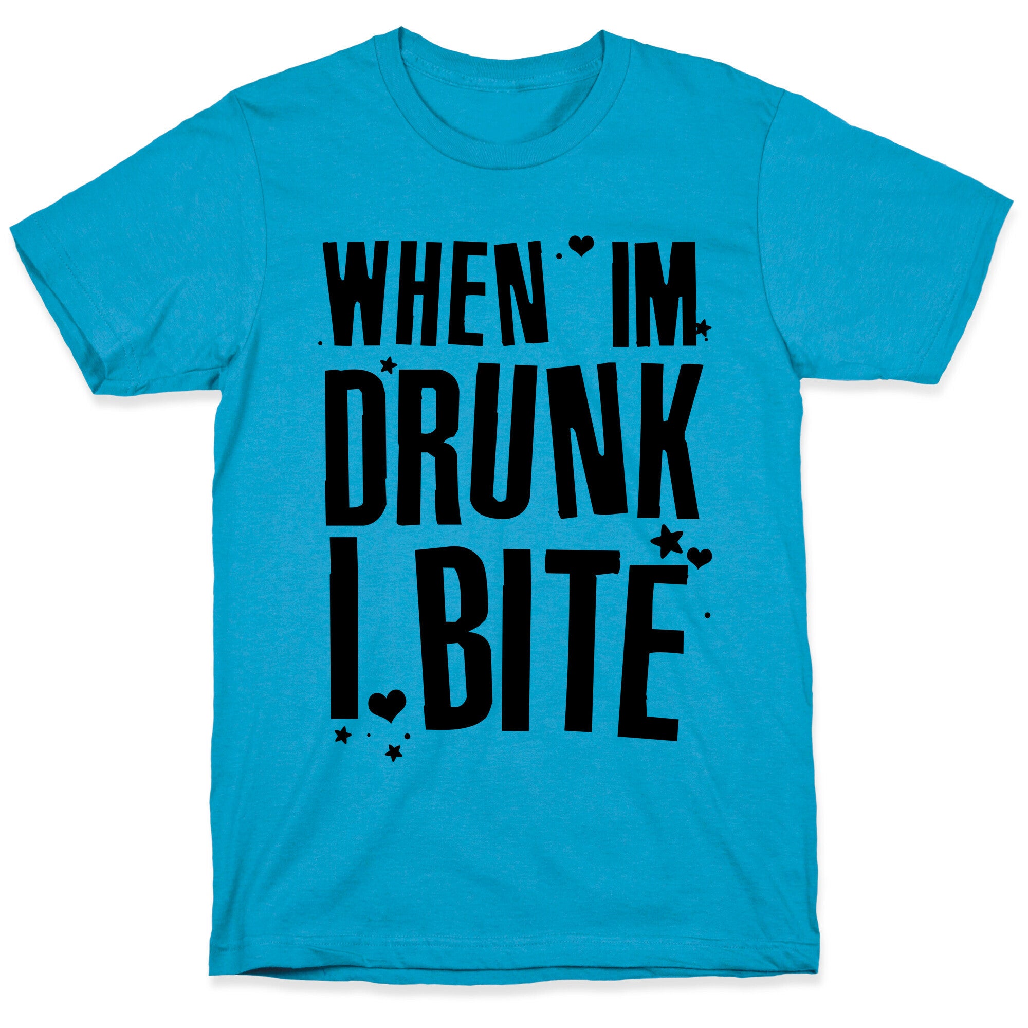 When I'm Drunk I Bite Unisex Triblend Tee