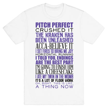 Pitch Perfect Quotes T-Shirt