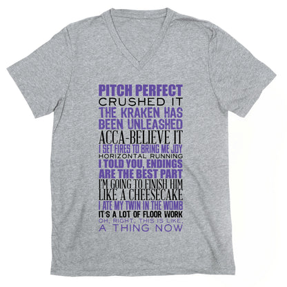 Pitch Perfect Quotes V-Neck