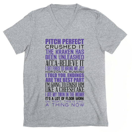 Pitch Perfect Quotes V-Neck