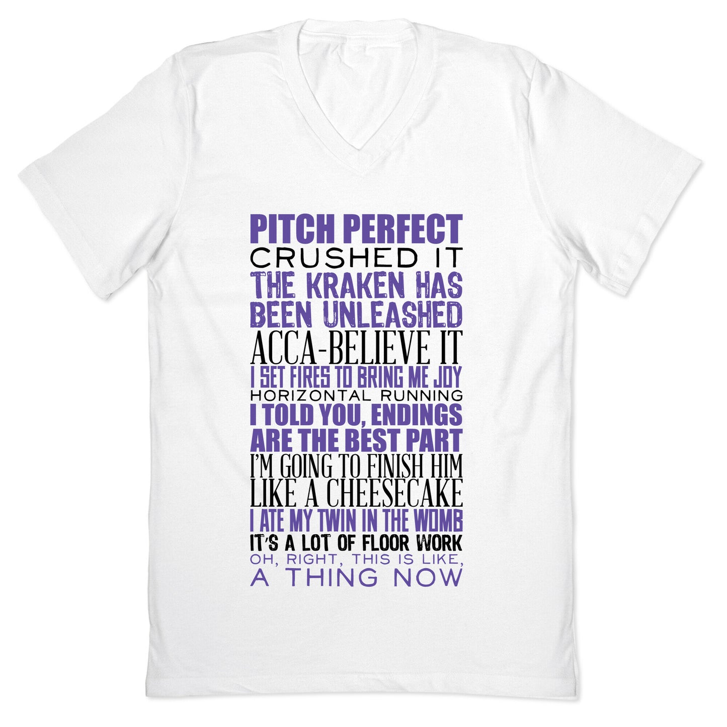 Pitch Perfect Quotes V-Neck