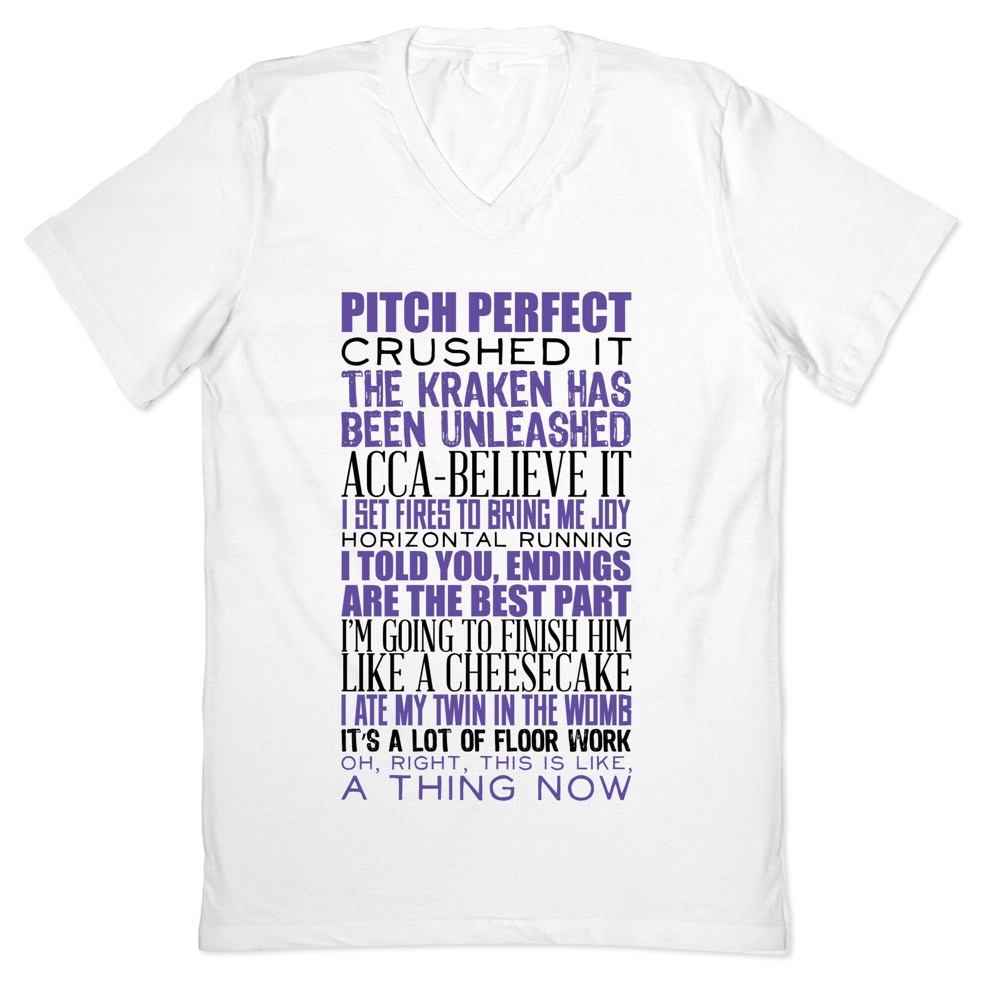 Pitch Perfect Quotes V-Neck