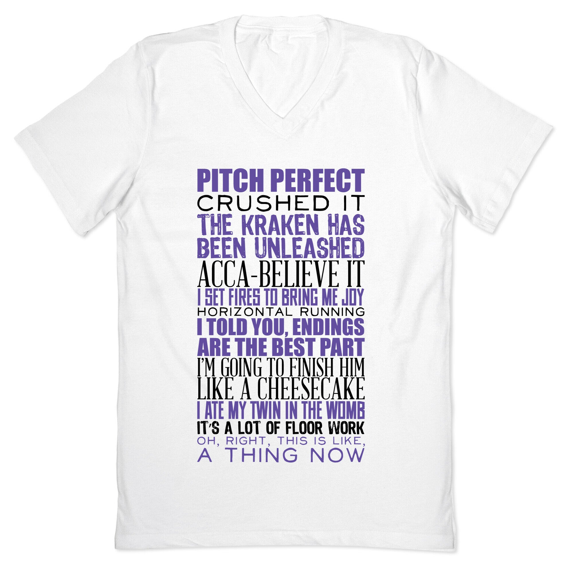 Pitch Perfect Quotes V-Neck