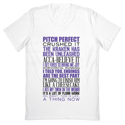 Pitch Perfect Quotes V-Neck