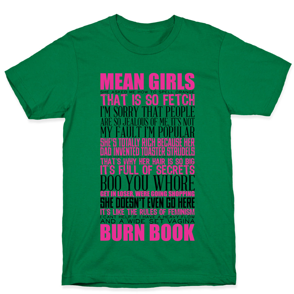 Mean Girls Quotes T-Shirt