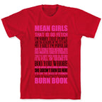Mean Girls Quotes T-Shirt