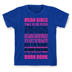 Mean Girls Quotes T-Shirt
