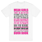 Mean Girls Quotes T-Shirt