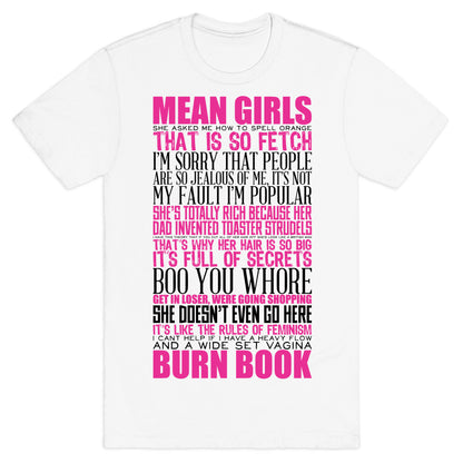 Mean Girls Quotes T-Shirt
