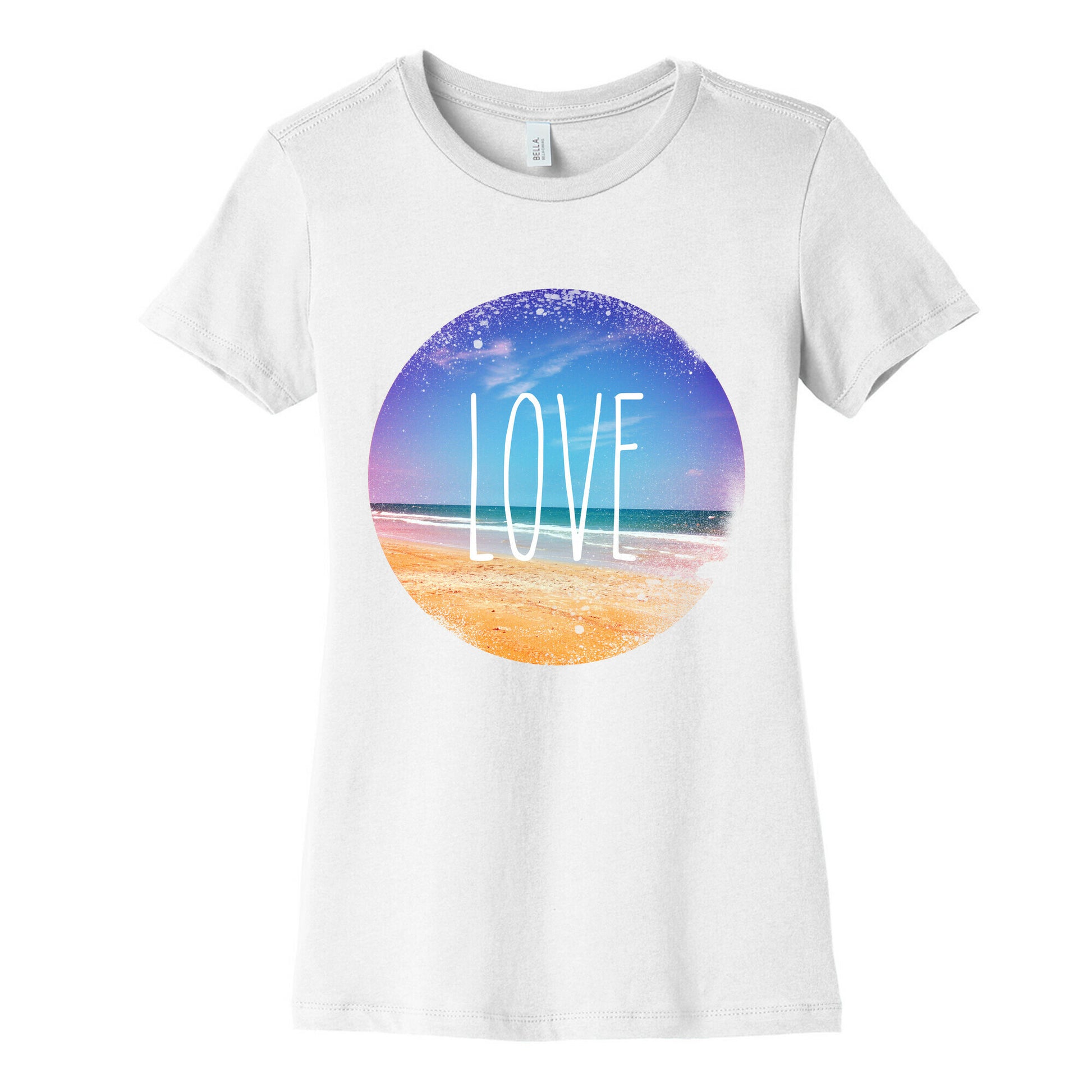 Love (The Beach) Women's Cotton Tee