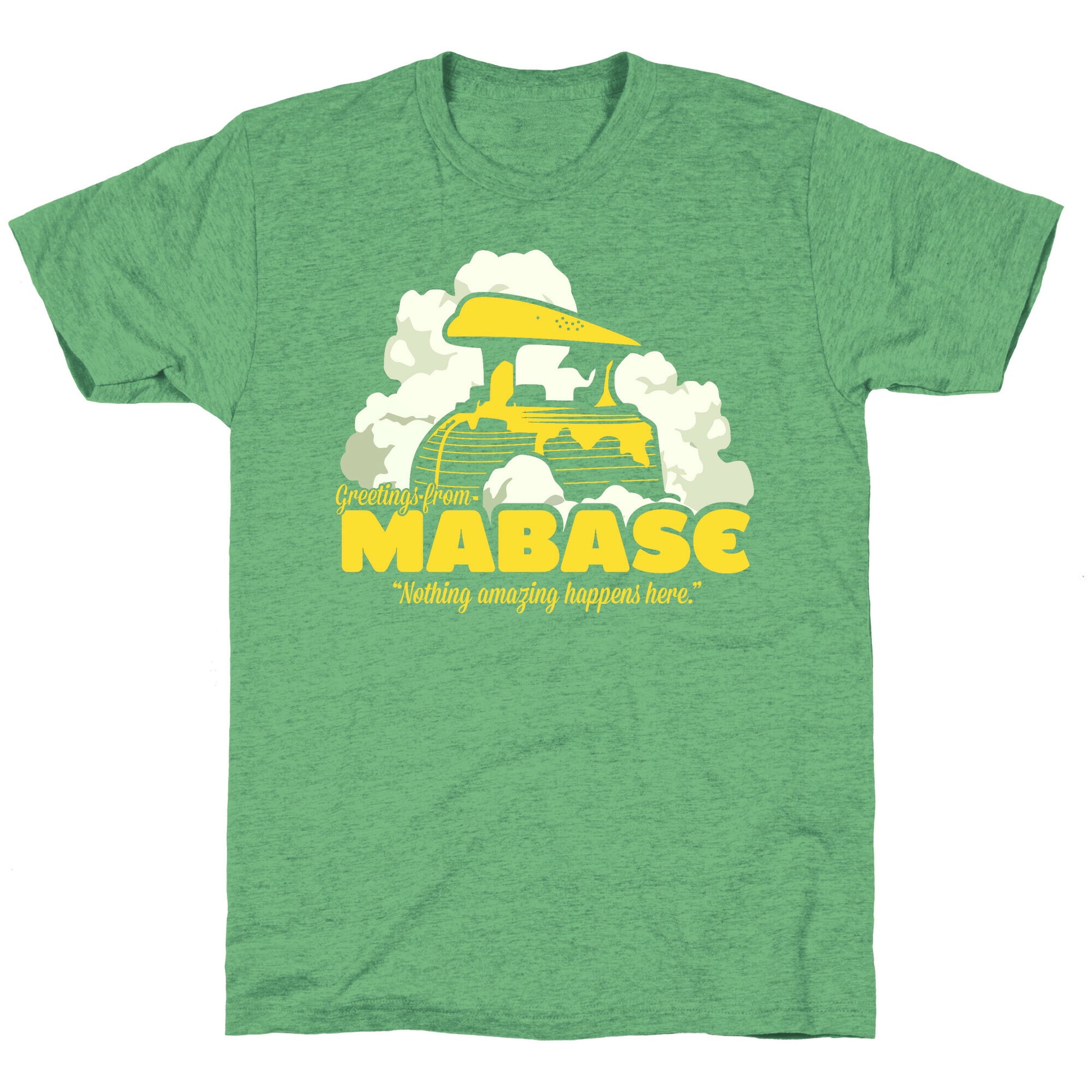 Greetings From Mabase Unisex Triblend Tee