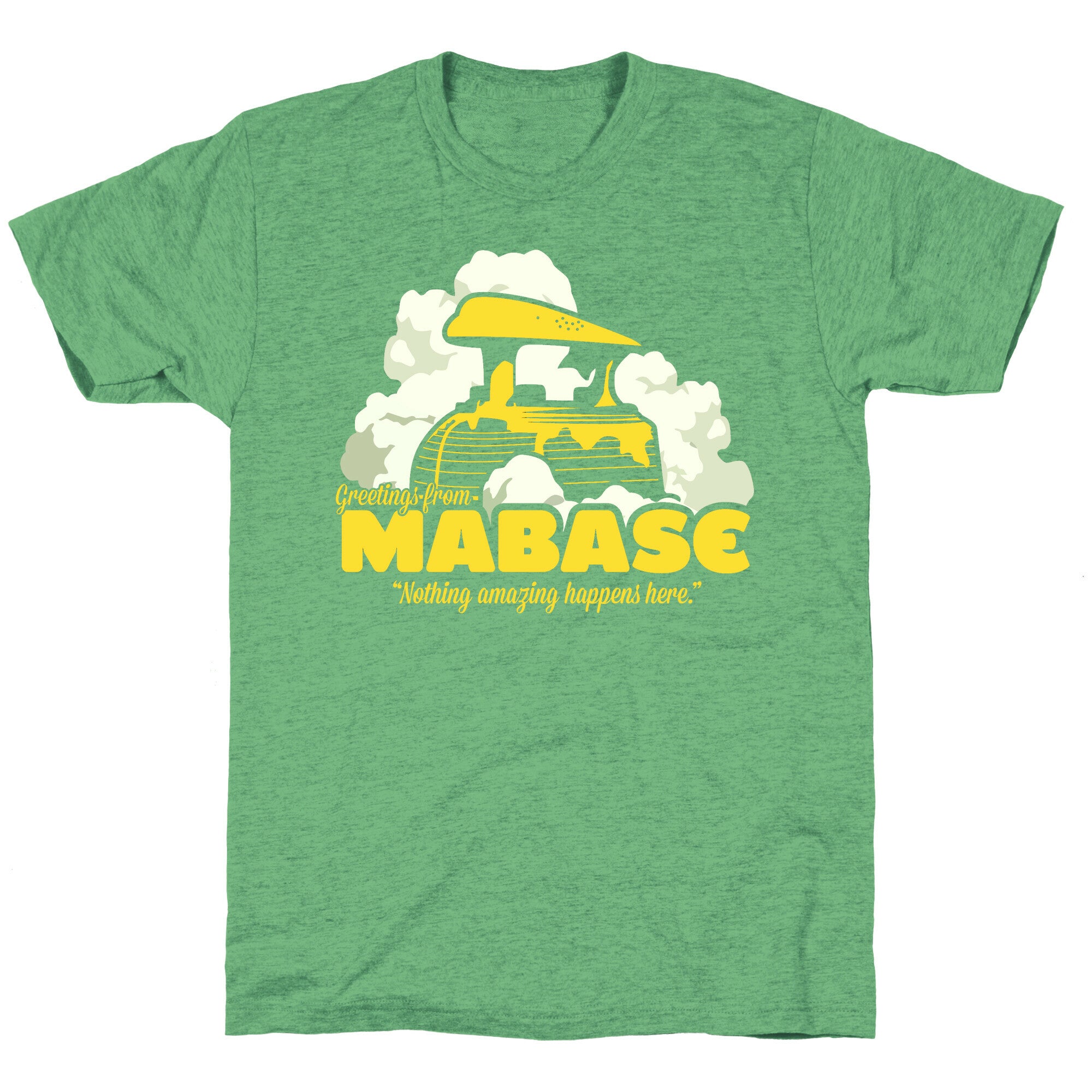 Greetings From Mabase Unisex Triblend Tee