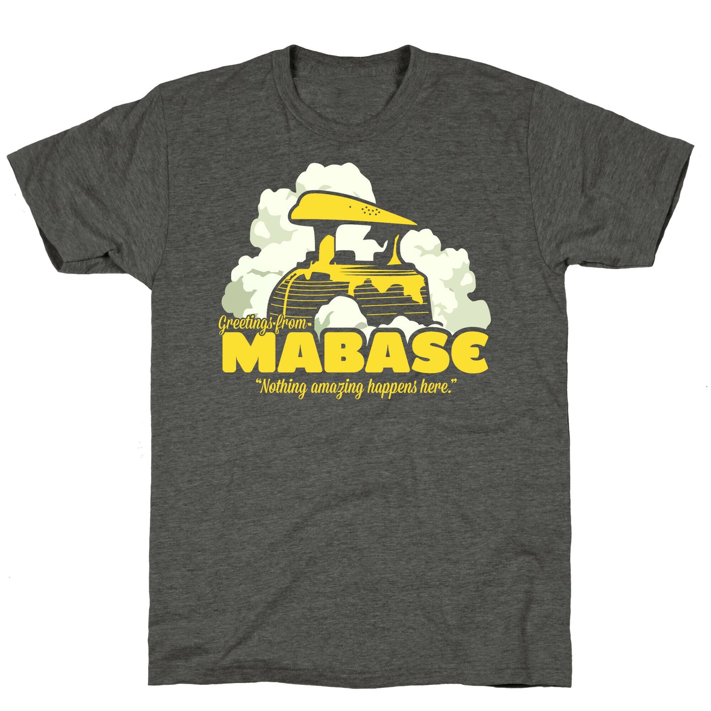 Greetings From Mabase Unisex Triblend Tee