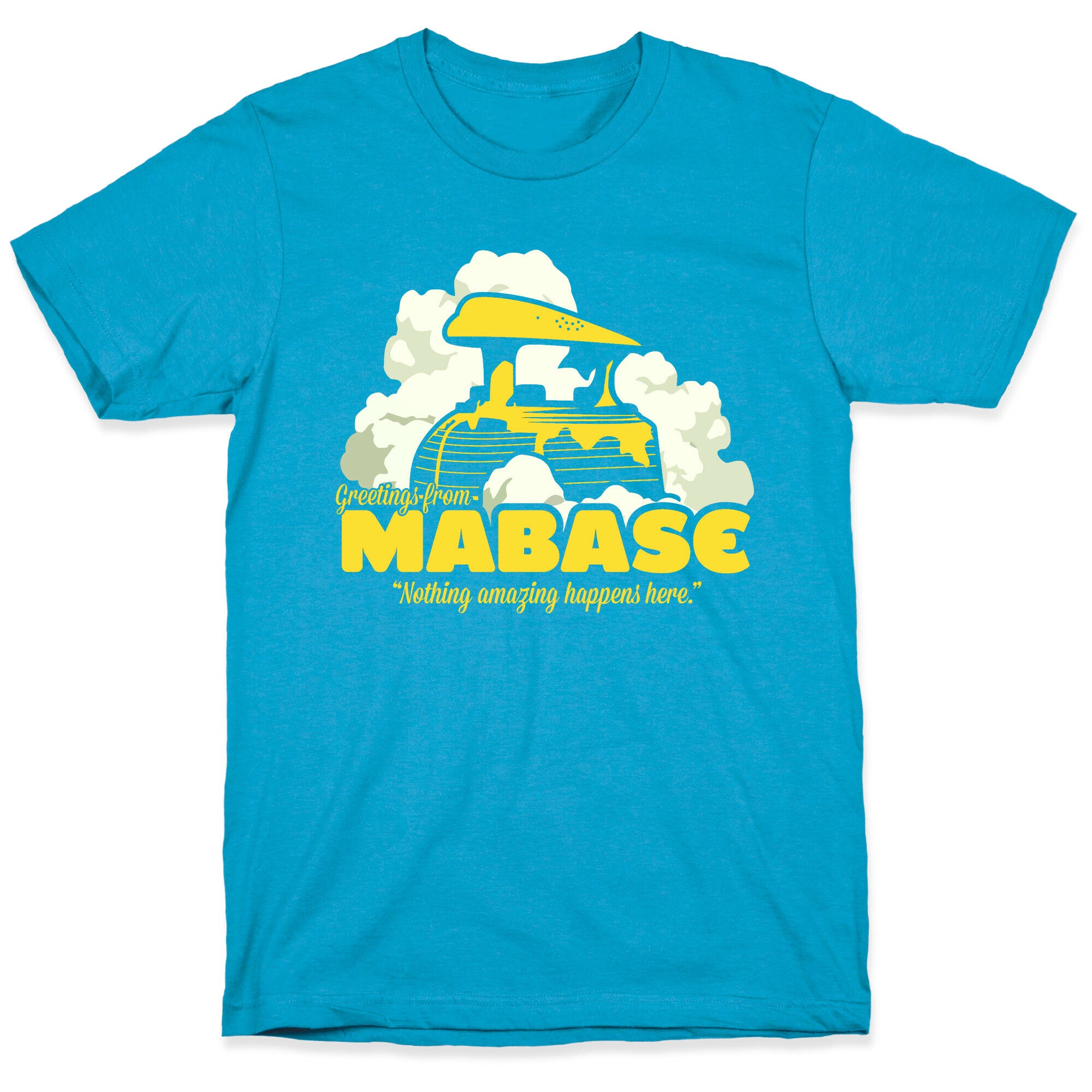 Greetings From Mabase Unisex Triblend Tee