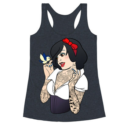 Snow Punk Princess Racerback Tank