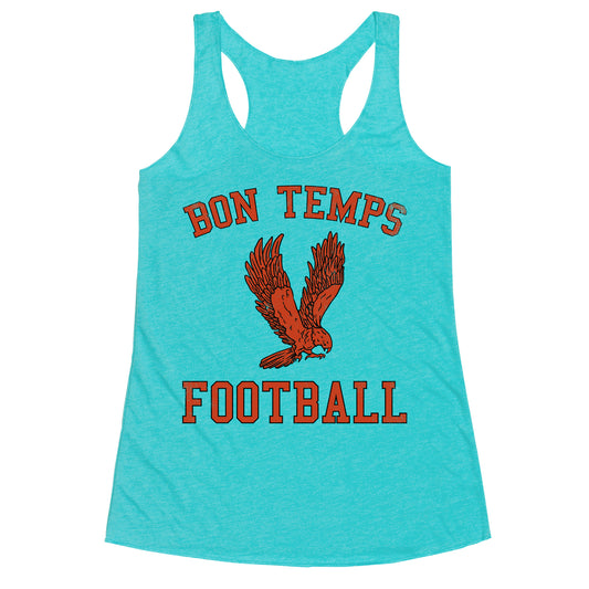 Bon Temps Football Racerback Tank