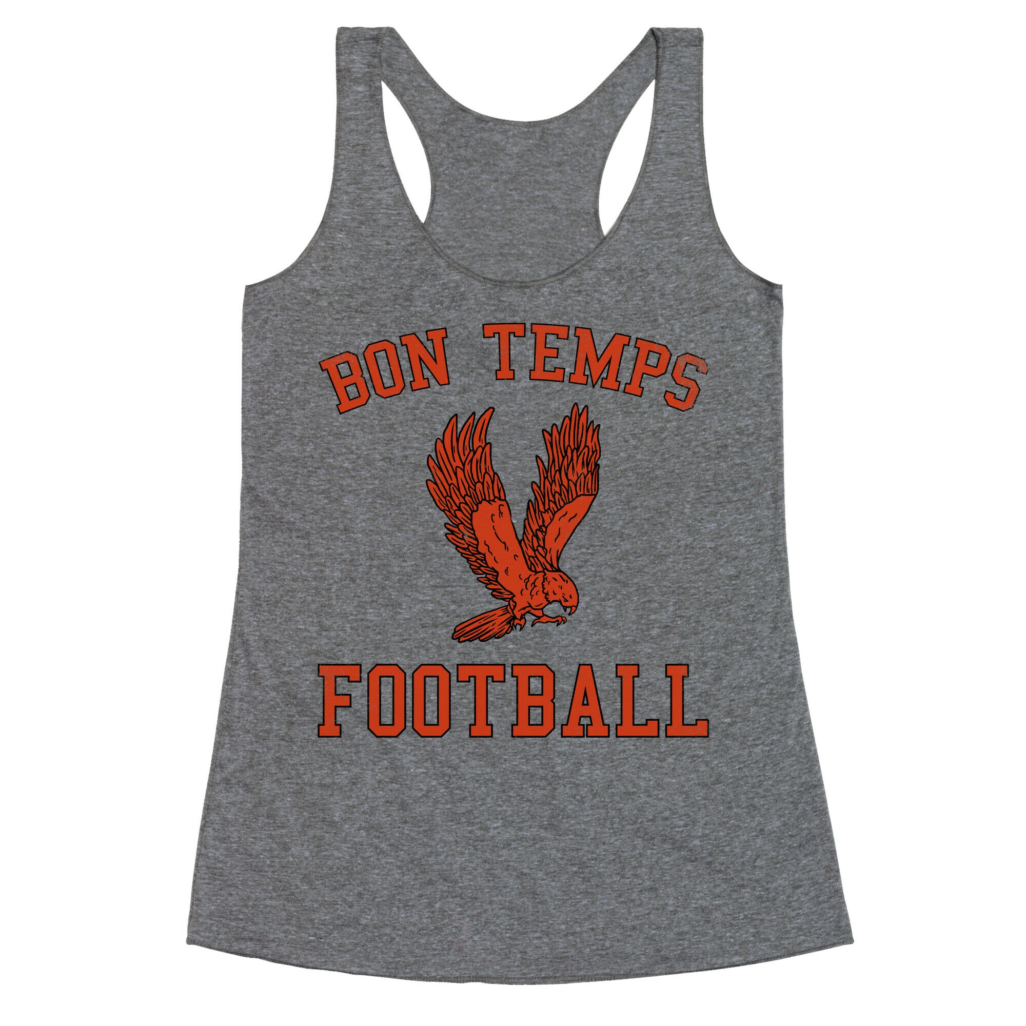 Bon Temps Football Racerback Tank