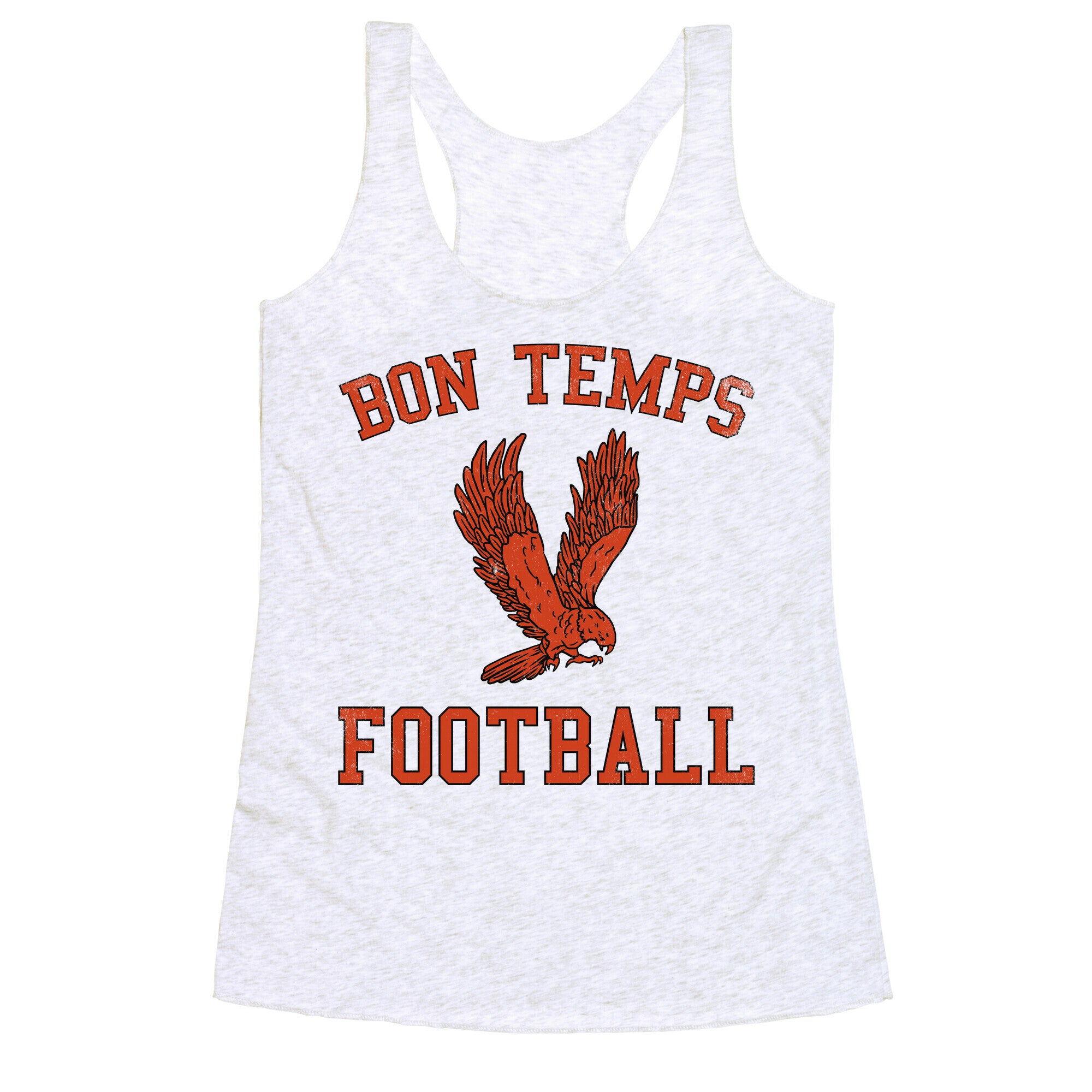 Bon Temps Football Racerback Tank