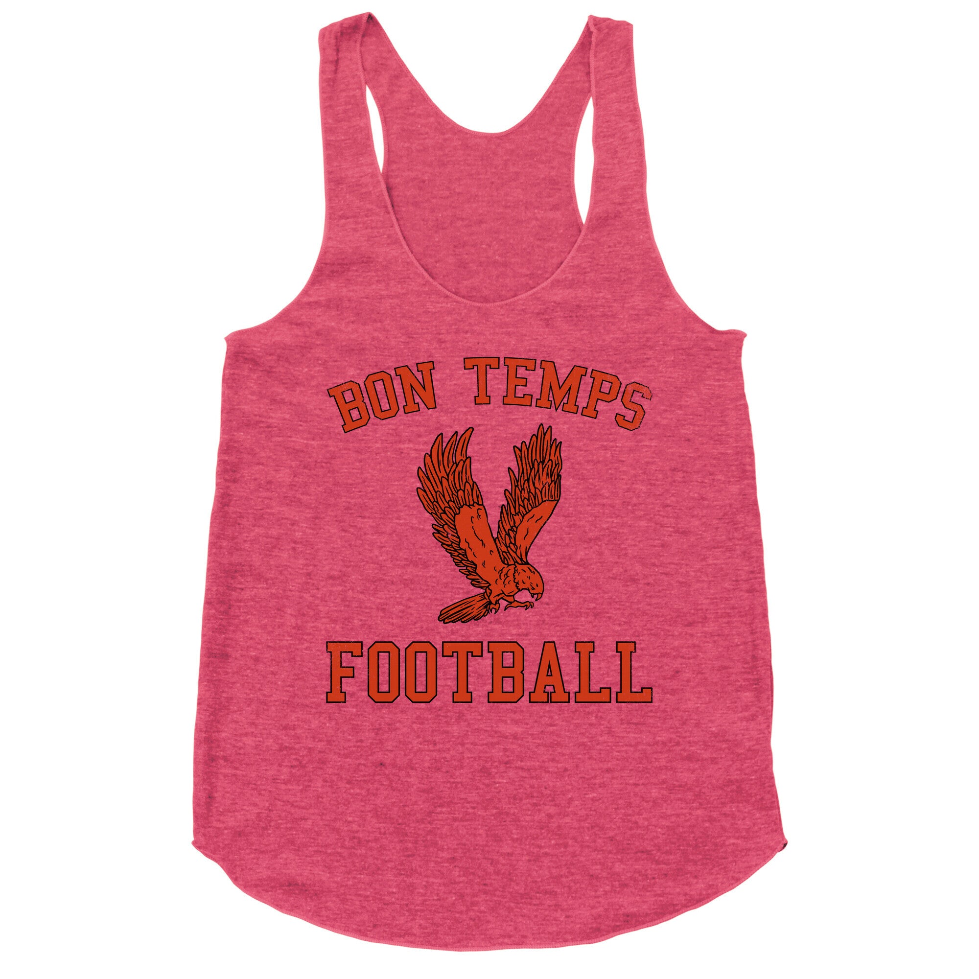 Bon Temps Football Racerback Tank