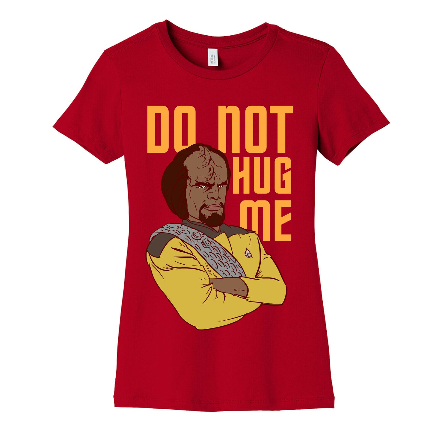 Do Not Hug Me. Women's Cotton Tee