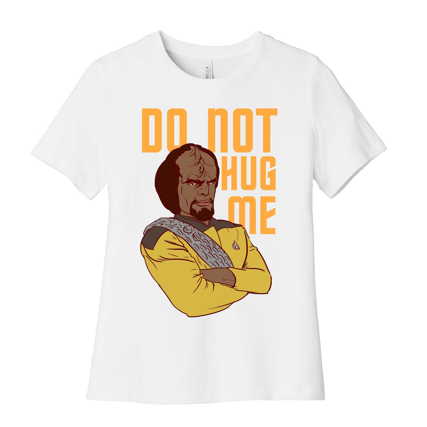 Do Not Hug Me. Women's Cotton Tee