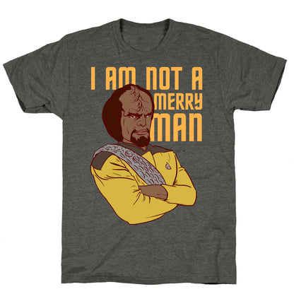 I am not a Merry Man Unisex Triblend Tee