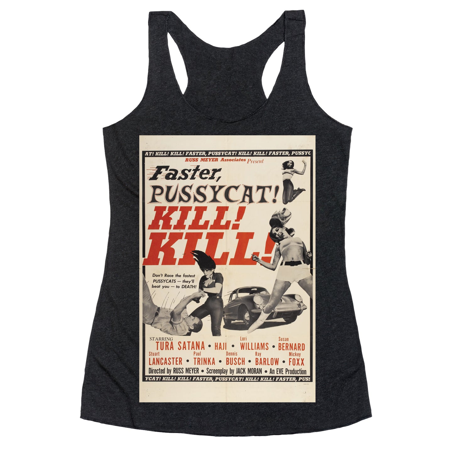 Faster Pussycat! Kill! Kill! Racerback Tank