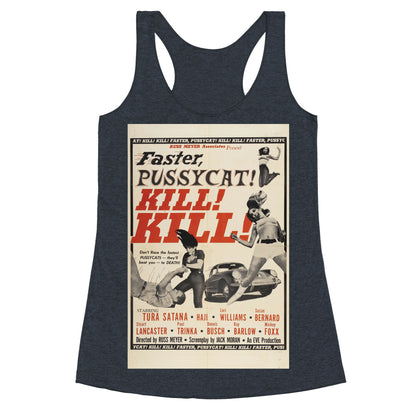 Faster Pussycat! Kill! Kill! Racerback Tank
