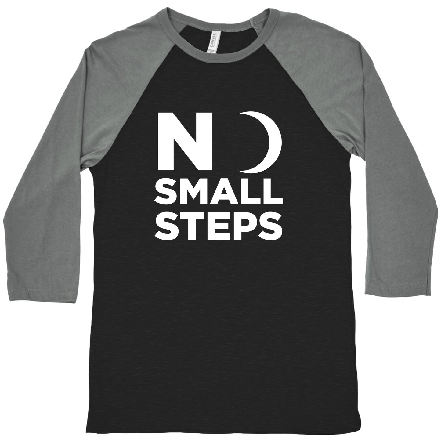 No Small Steps Baseball Tee
