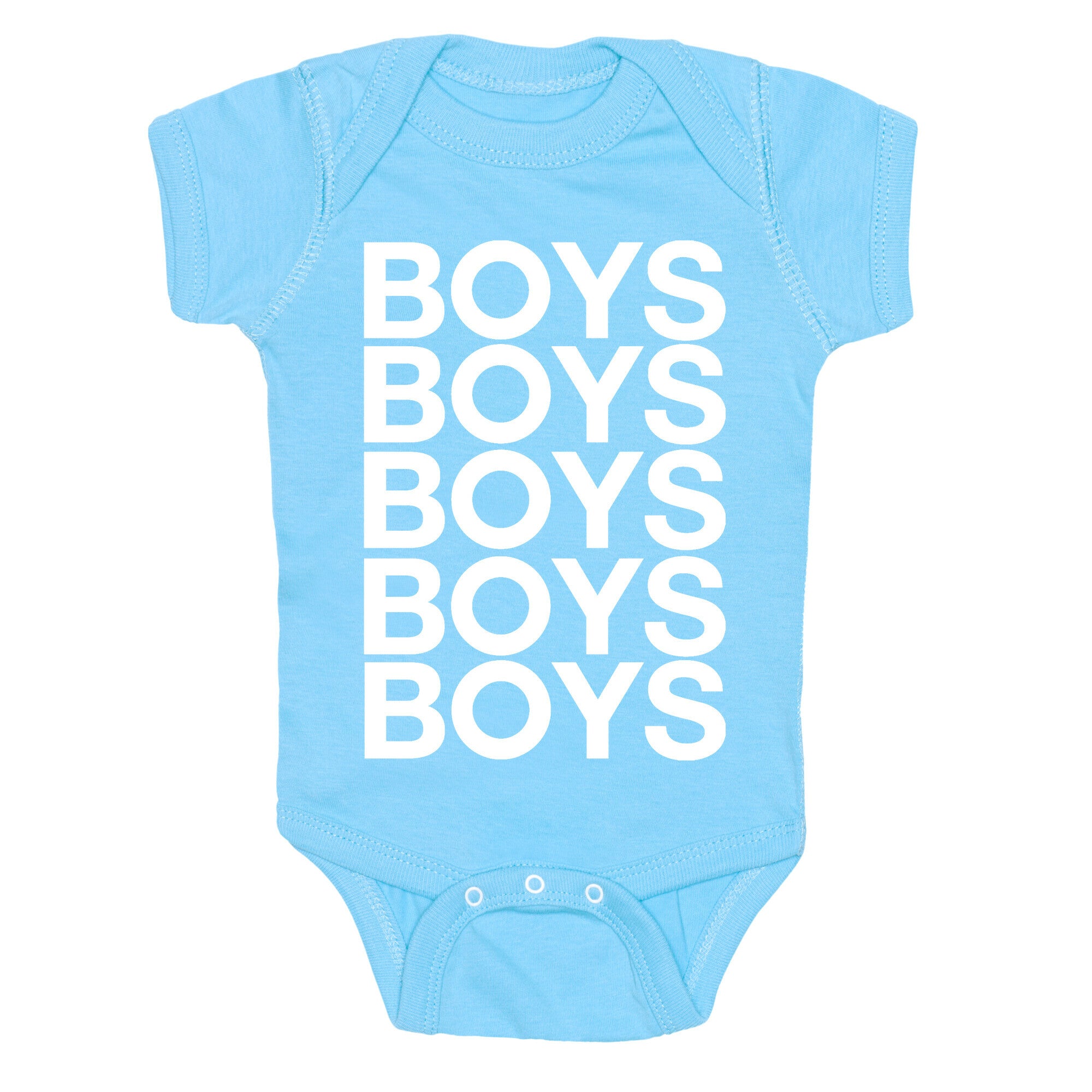 Boys Boys Boys Baby One Piece