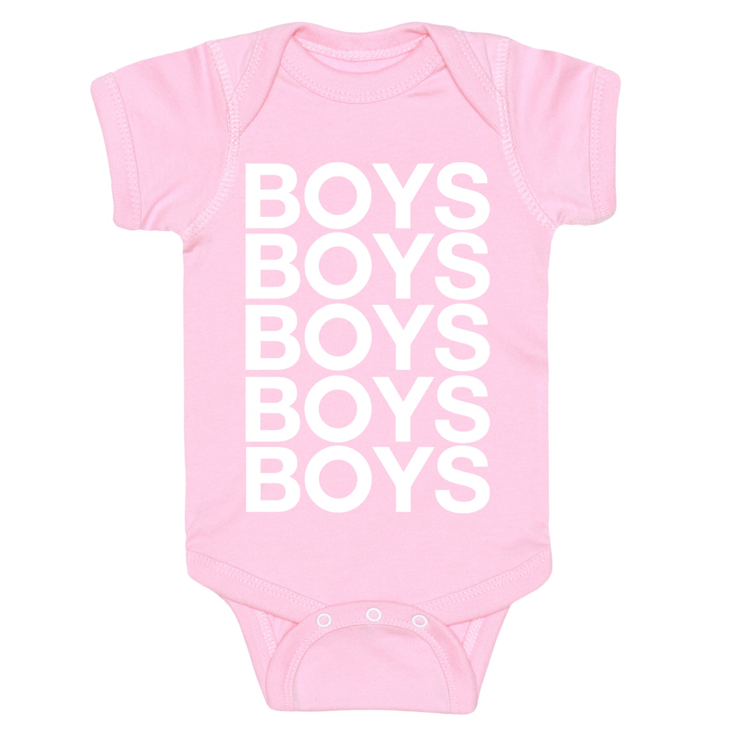 Boys Boys Boys Baby One Piece
