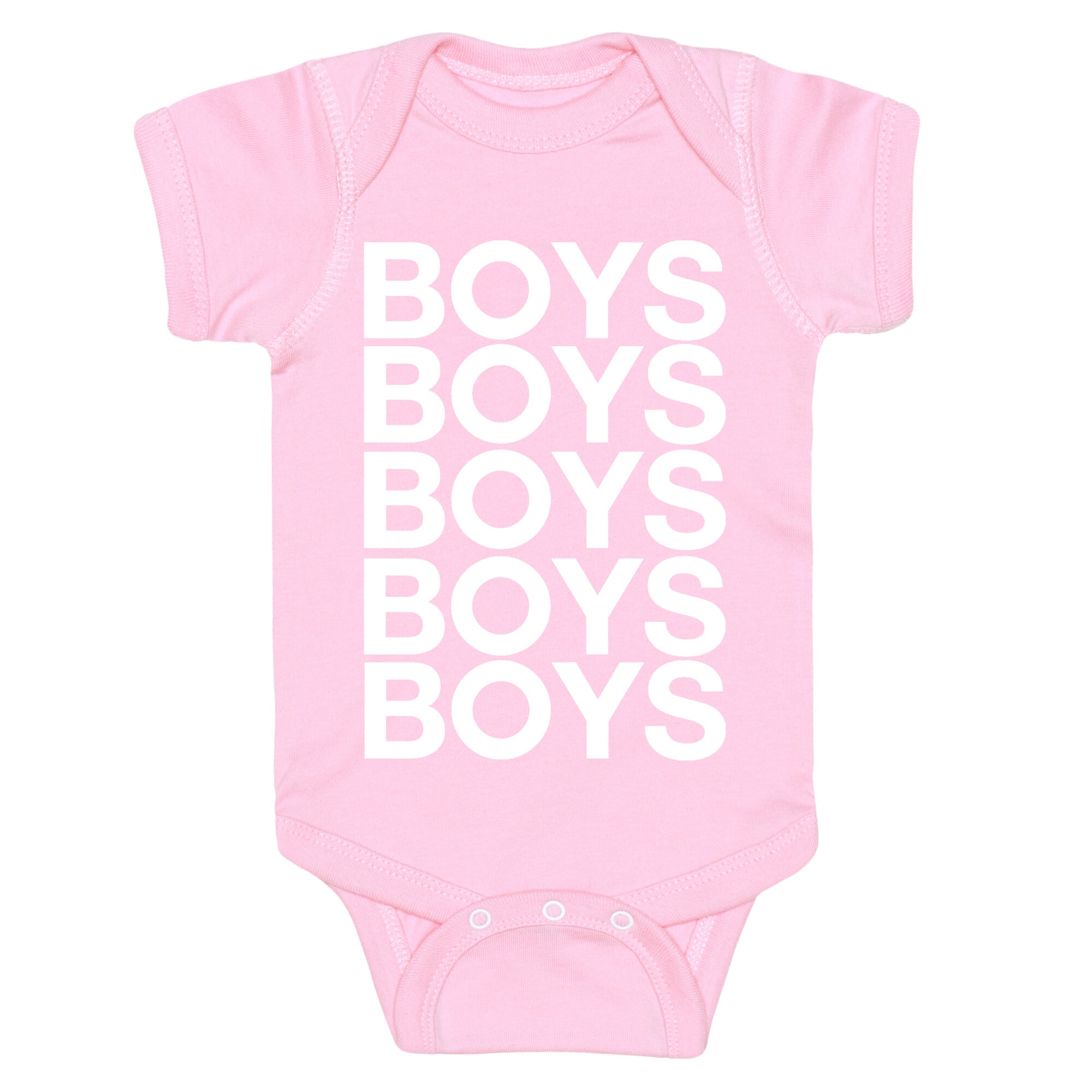 Boys Boys Boys Baby One Piece