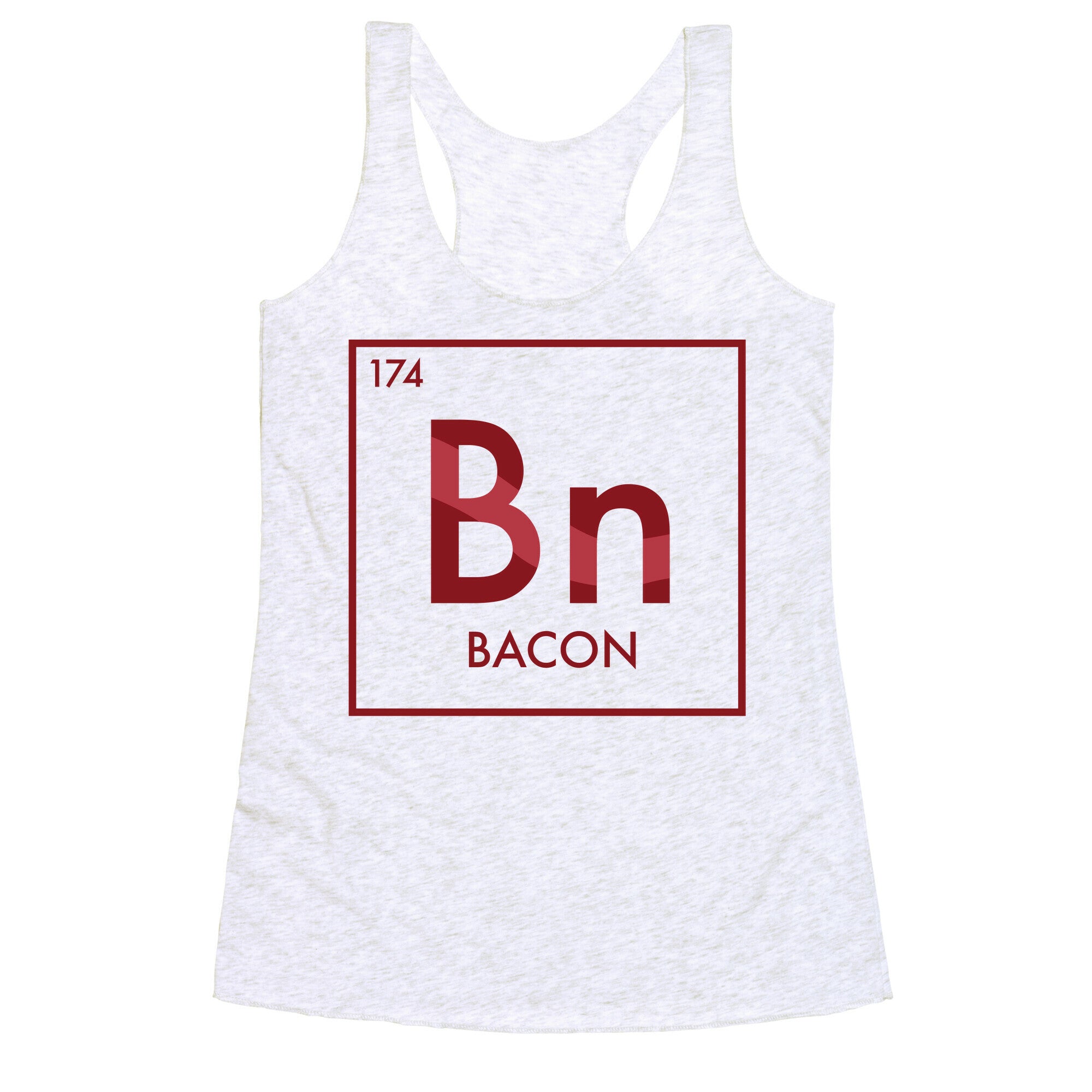 Bacon Science Racerback Tank
