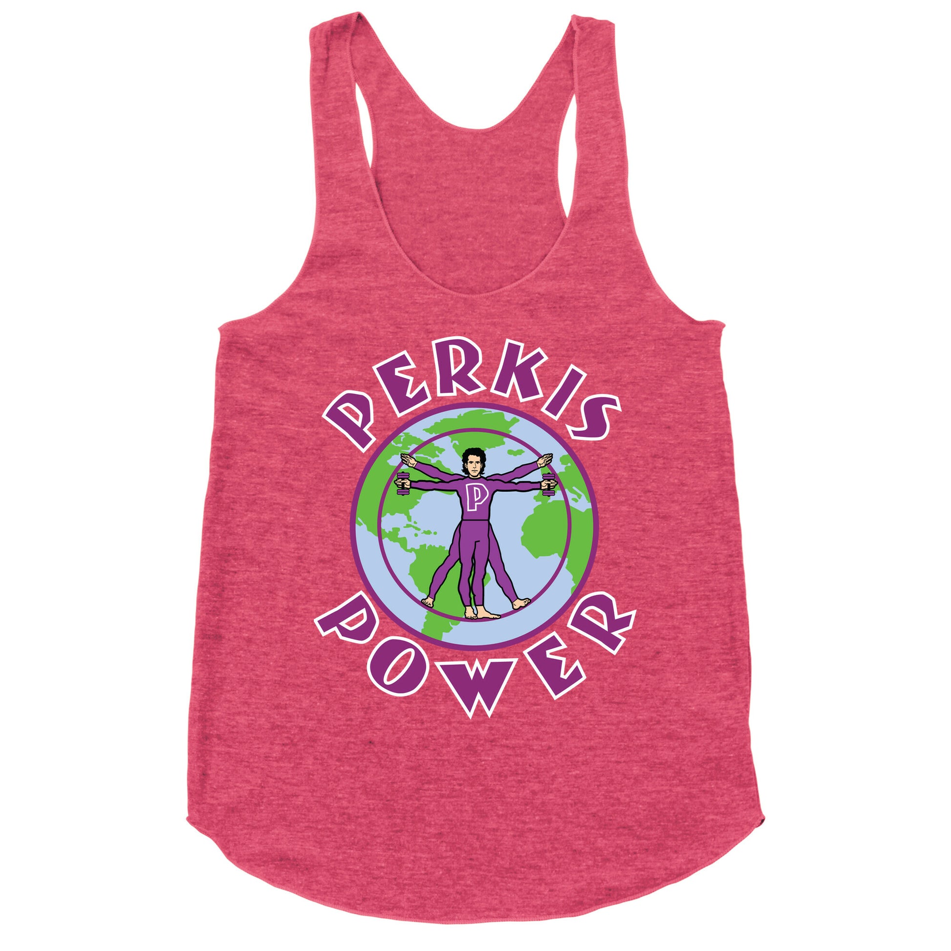Perkis Power I'm Perkisizing Racerback Tank