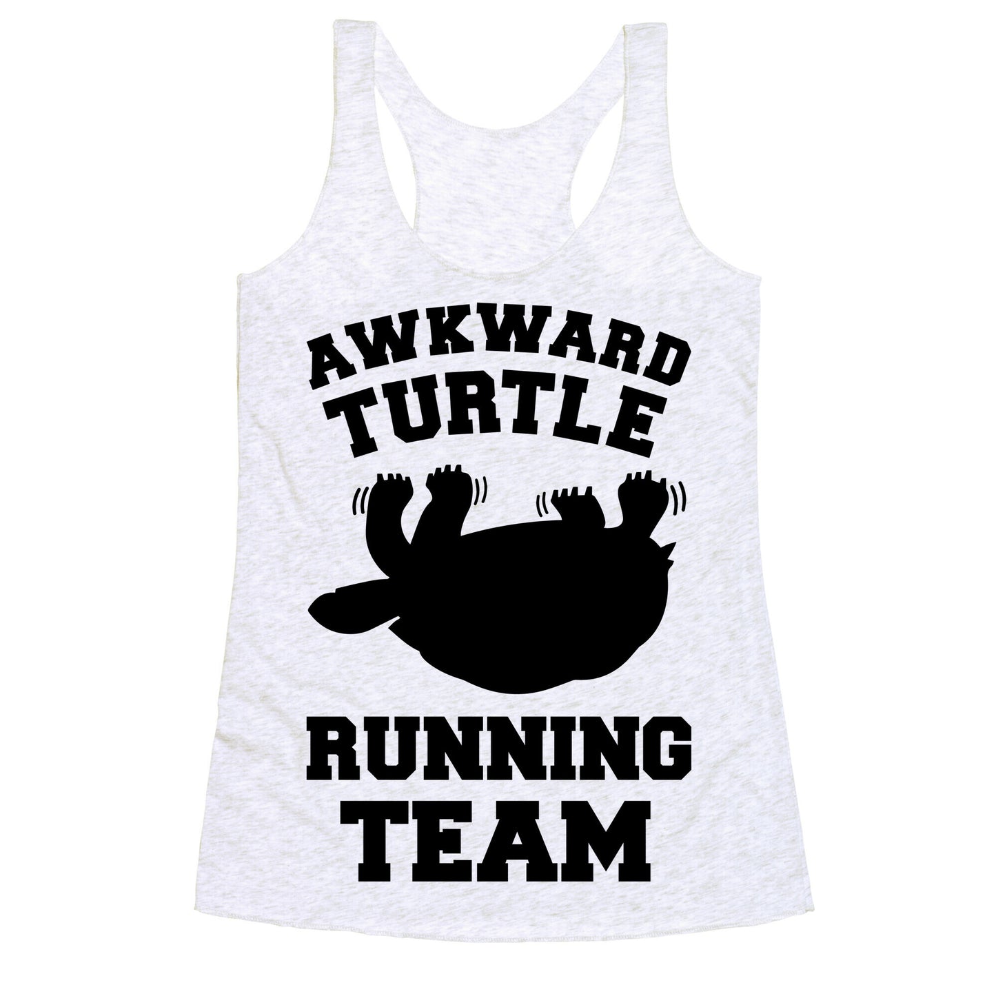 Awkward Turtle Running Team Racerback Tank