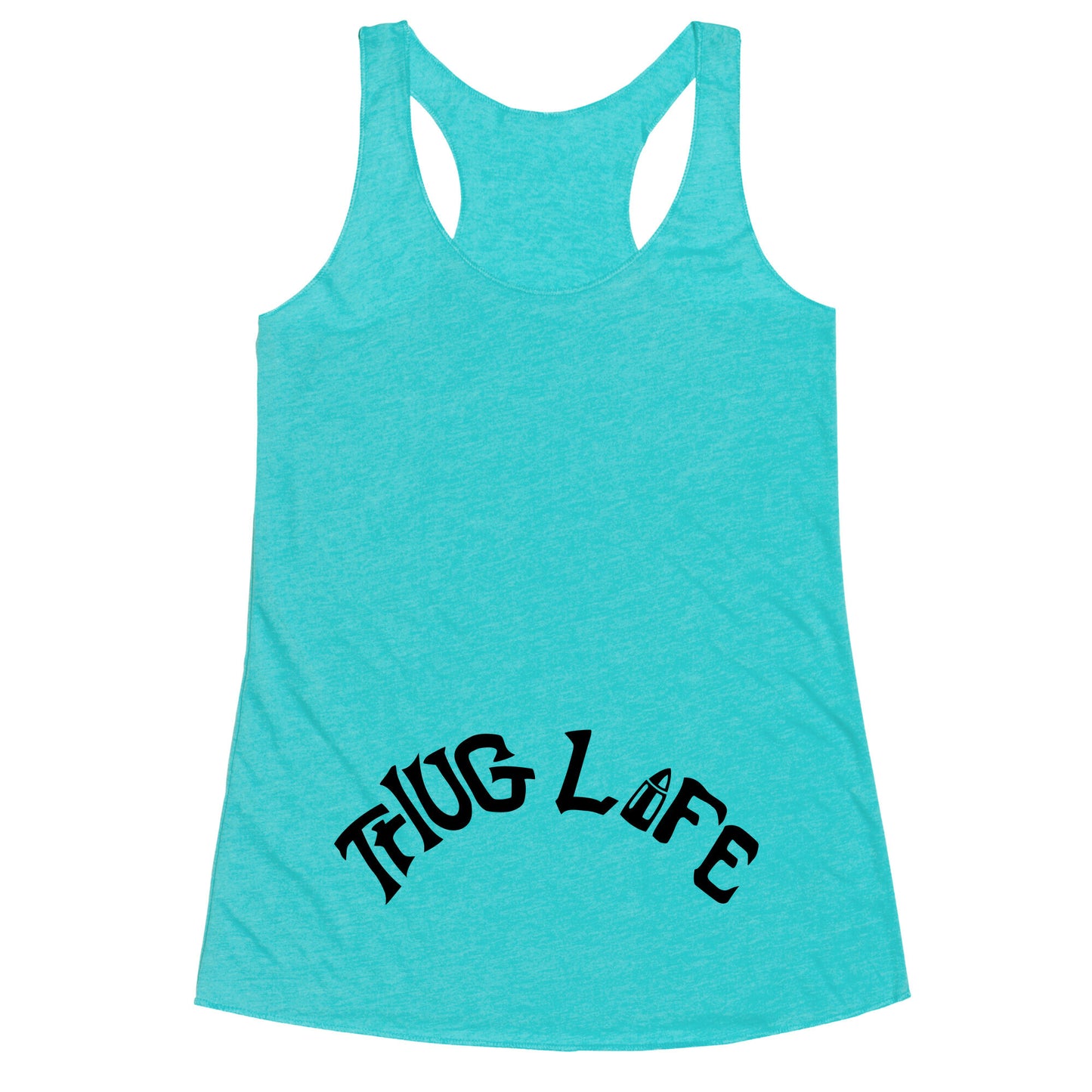 Thug Life Tattoo Racerback Tank