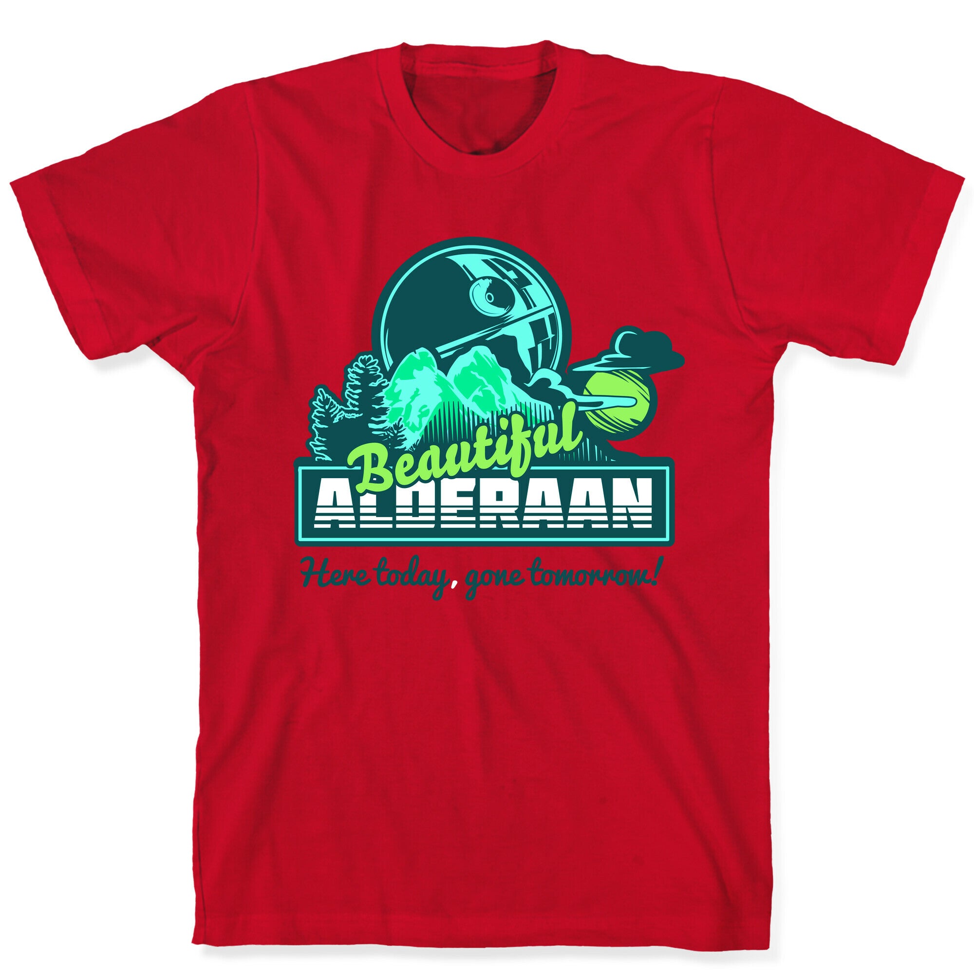 Beautiful Alderaan Vacation T-Shirt