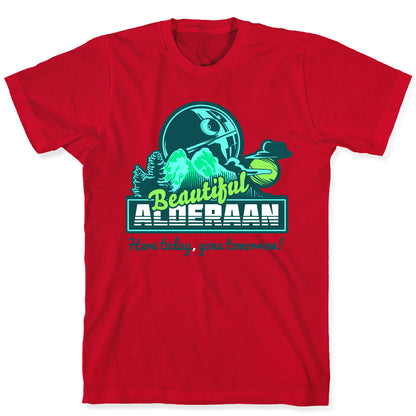 Beautiful Alderaan Vacation T-Shirt