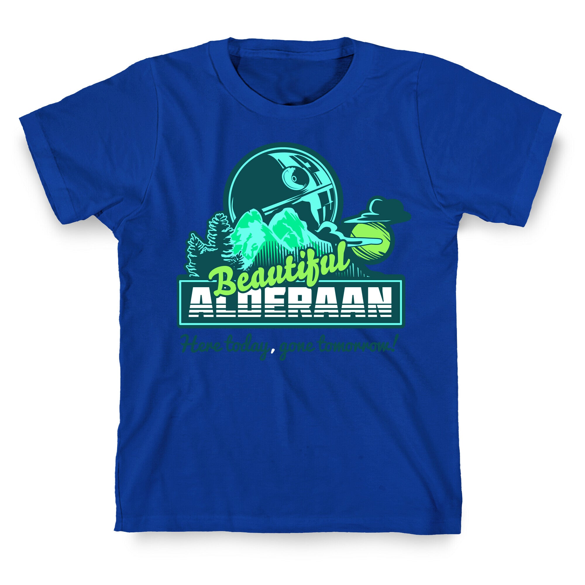 Beautiful Alderaan Vacation T-Shirt