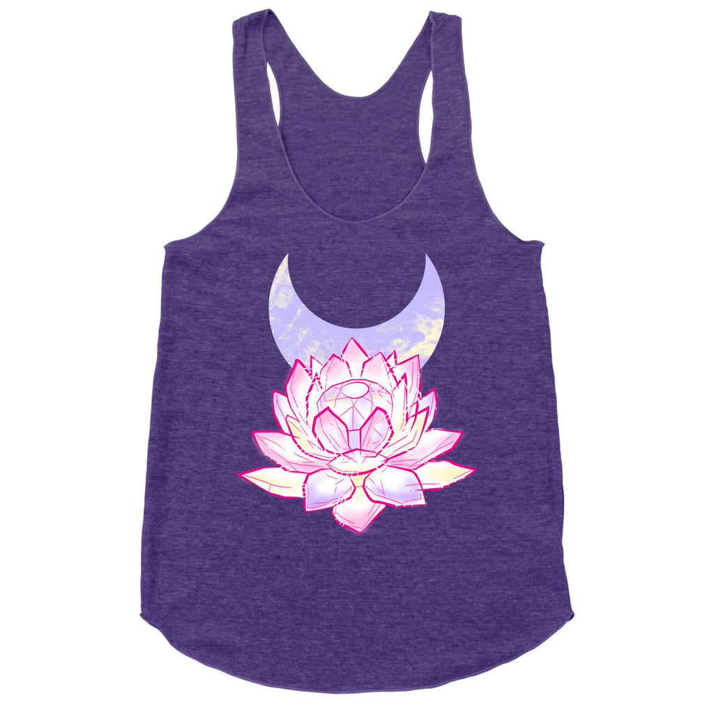 Silver Imperium Crystal Racerback Tank