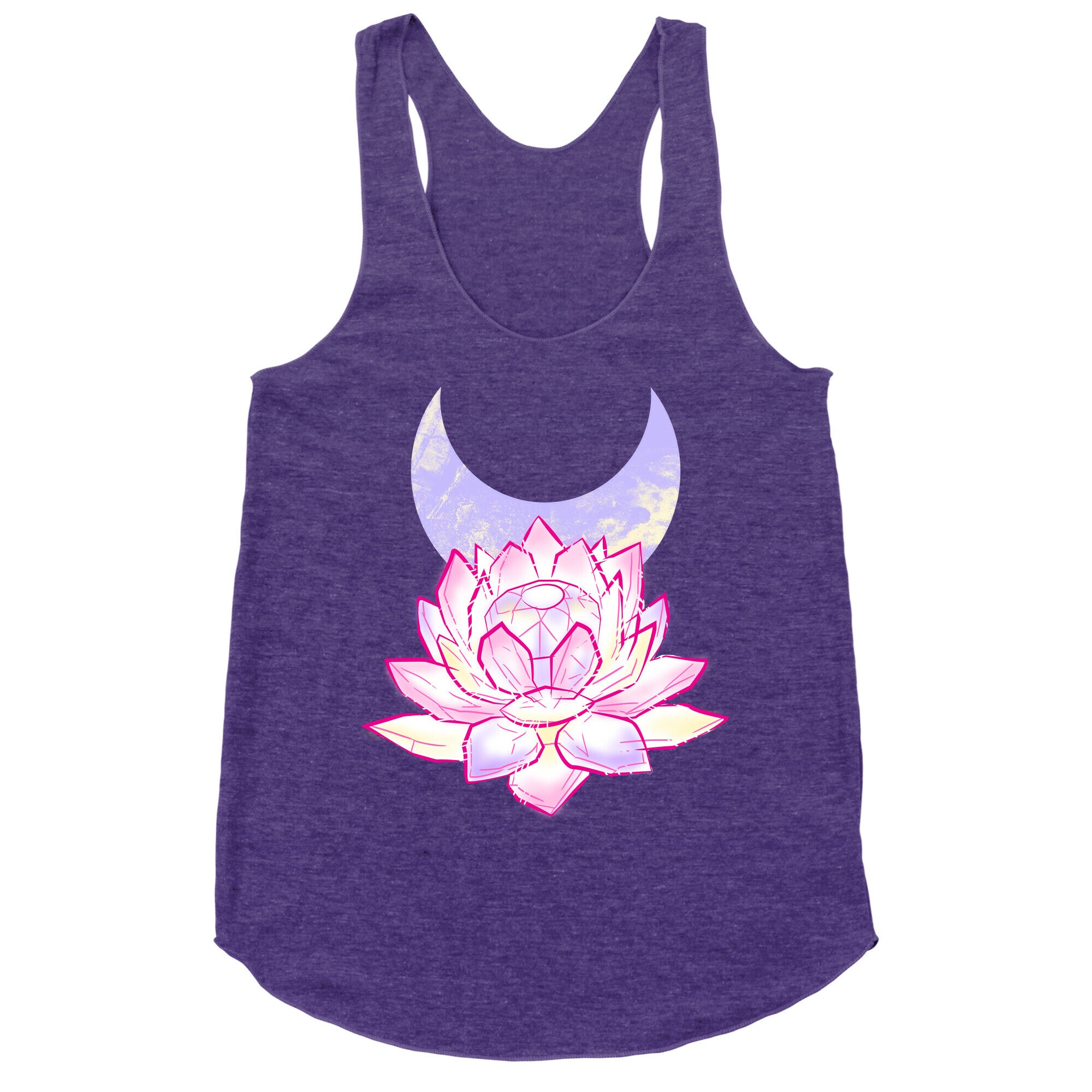 Silver Imperium Crystal Racerback Tank