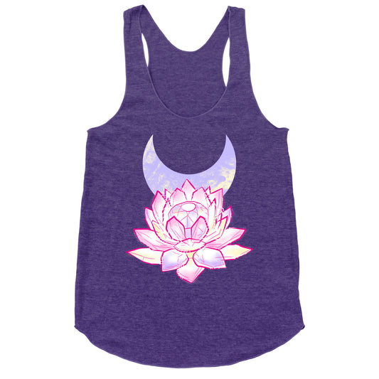 Silver Imperium Crystal Racerback Tank