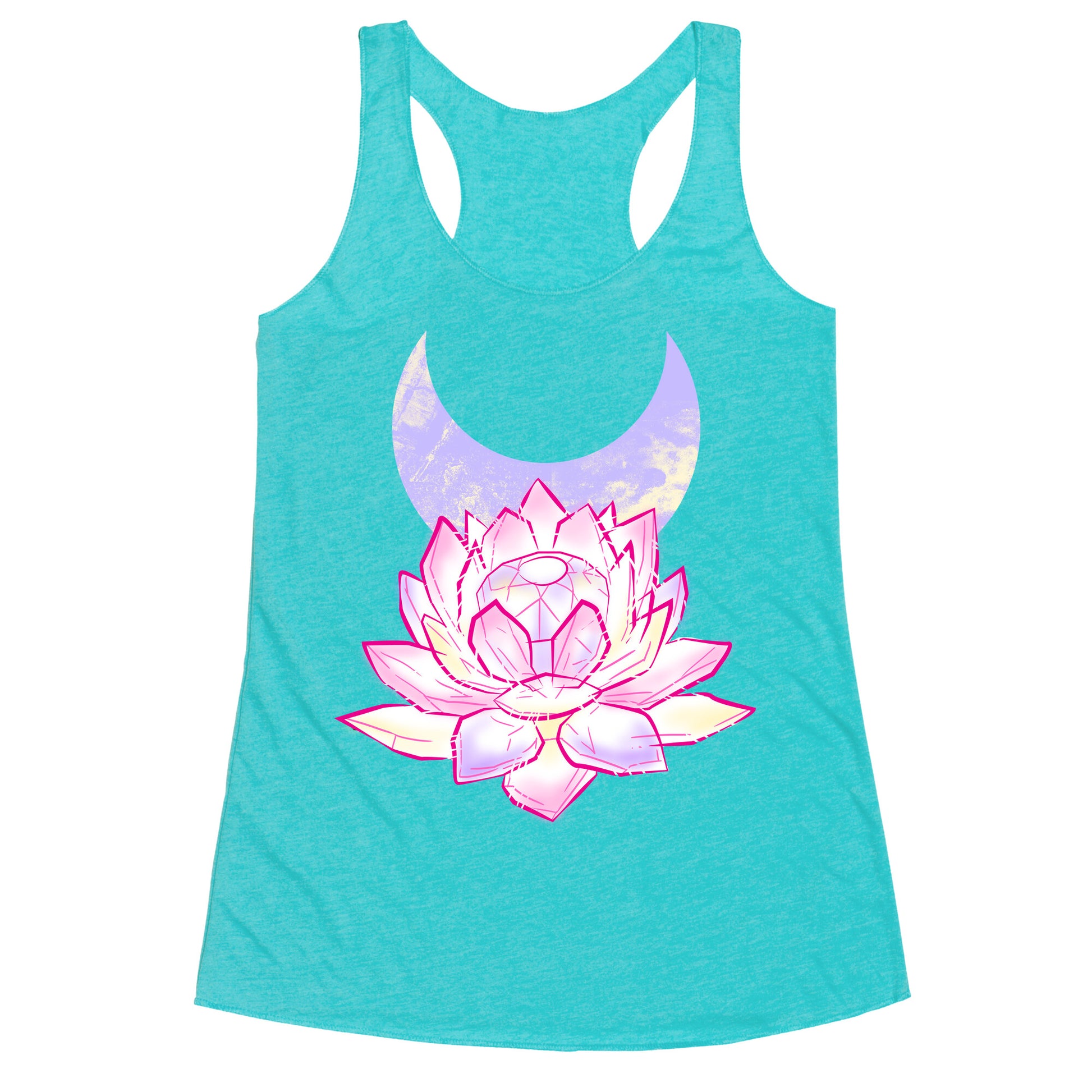 Silver Imperium Crystal Racerback Tank