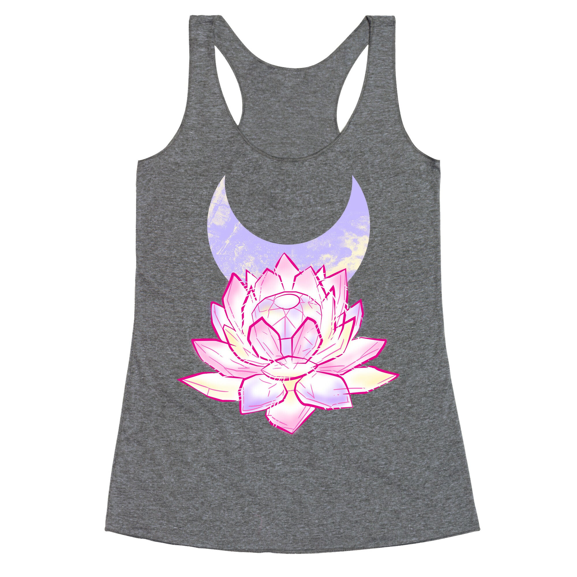 Silver Imperium Crystal Racerback Tank
