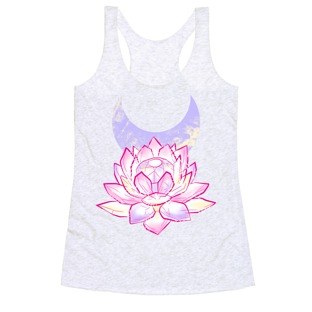Silver Imperium Crystal Racerback Tank