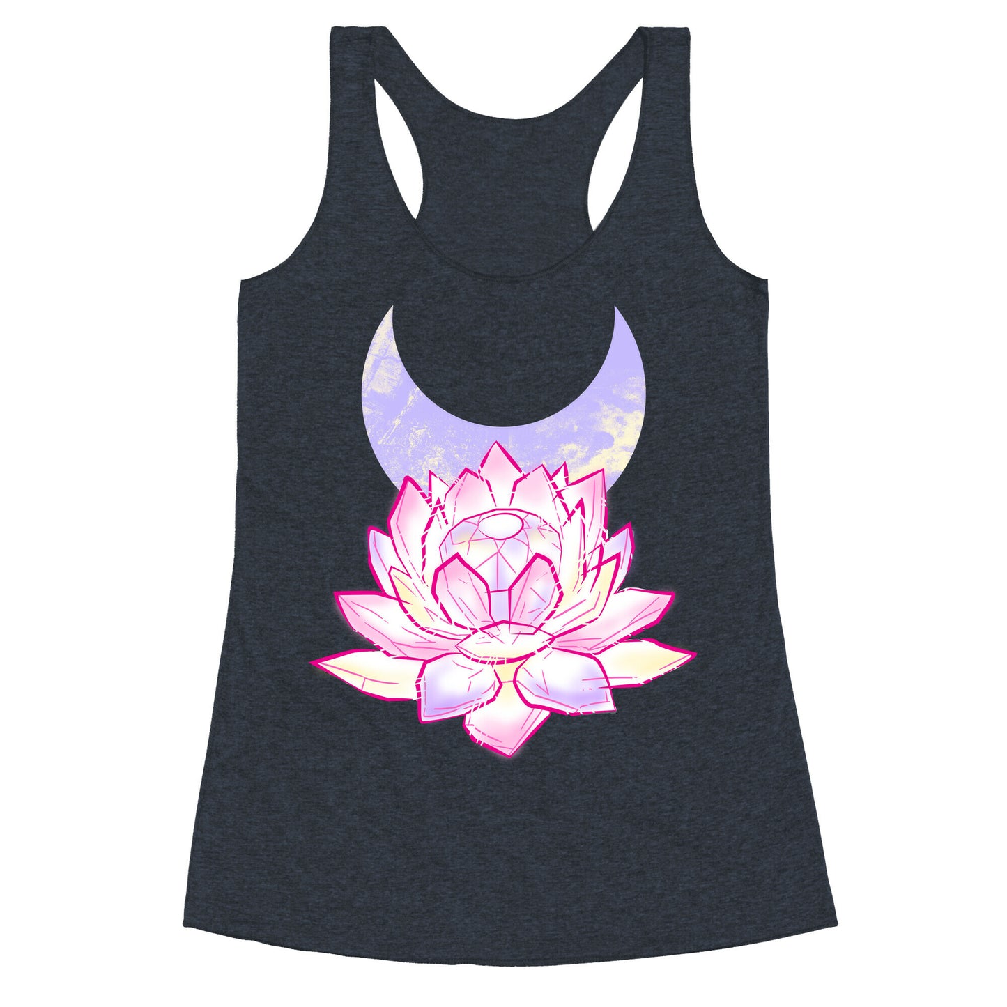 Silver Imperium Crystal Racerback Tank