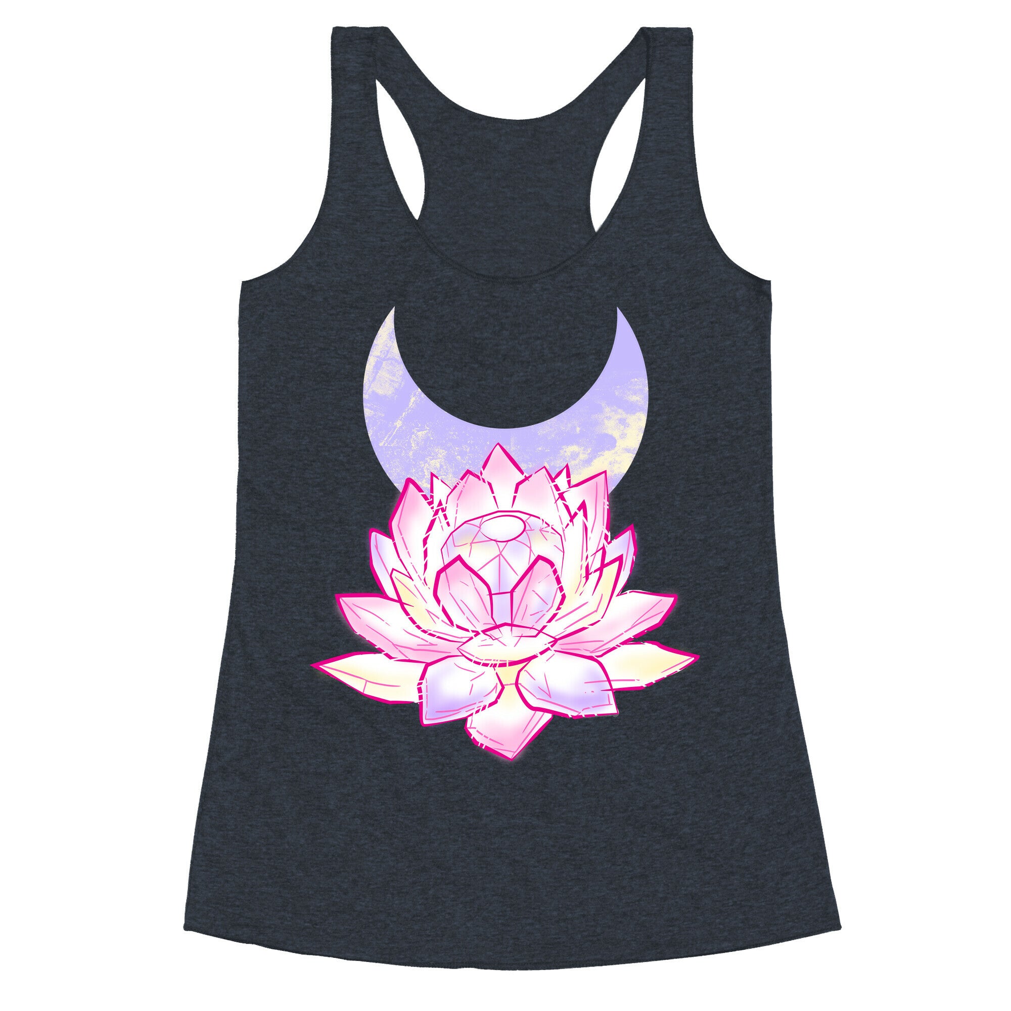 Silver Imperium Crystal Racerback Tank