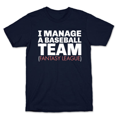 Baseball Manager T-Shirt